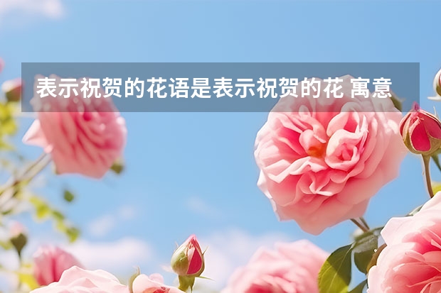 表示祝贺的花语是表示祝贺的花 寓意美好的花语 郁金香花语和象征意义